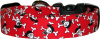 Funny Little Pirates Red Handmade Dog Collar